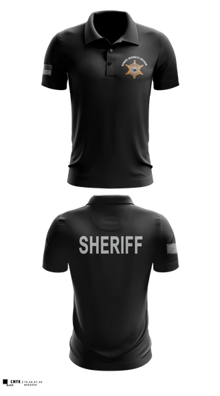 Short Sleeve Performance Polo, Jefferson County Sheriff SSO, Police, Teamtime, Team time, sublimation, custom sports apparel, team uniforms, spirit wear, spiritwear, sports uniforms, custom shirts, team store, custom team store, fundraiser sports, apparel fundraiser