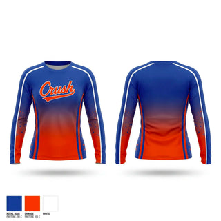 Long Sleeve Performance Shirt, Crush, Softball, Teamtime, Team time, sublimation, custom sports apparel, team uniforms, spirit wear, spiritwear, sports uniforms, custom shirts, team store, custom team store, fundraiser sports, apparel fundraiser