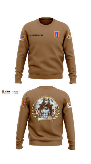 Crew Neck Sweatshirt, Alpha Company 304th ESB-E, Army, Teamtime, Team time, sublimation, custom sports apparel, team uniforms, spirit wear, spiritwear, sports uniforms, custom shirts, team store, custom team store, fundraiser sports, apparel fundraiser