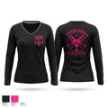 Choas unit Women's Long Sleeve V-neck Shirt - 1