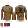 Delta Company 100BN 442IN REGT Long Sleeve Performance Shirt - 1