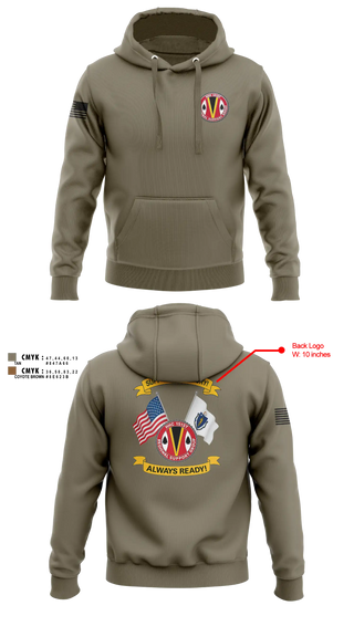 Hoodie, HHC 151st RSG, Army, Teamtime, Team time, sublimation, custom sports apparel, team uniforms, spirit wear, spiritwear, sports uniforms, custom shirts, team store, custom team store, fundraiser sports, apparel fundraiser