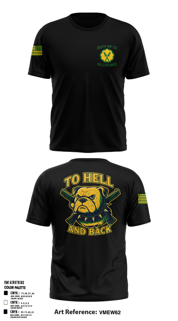 Old School Cotton Feel Shirt, 805th military police company, , Teamtime, Team time, sublimation, custom sports apparel, team uniforms, spirit wear, spiritwear, sports uniforms, custom shirts, team store, custom team store, fundraiser sports, apparel fundraiser