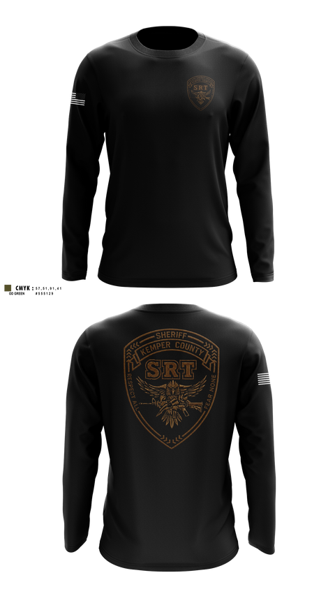 Long Sleeve Performance Shirt, Kemper County Sheriff’s Office, Police, Teamtime, Team time, sublimation, custom sports apparel, team uniforms, spirit wear, spiritwear, sports uniforms, custom shirts, team store, custom team store, fundraiser sports, apparel fundraiser