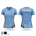 Folsom Lakers 58191301 Women's Short Sleeve V-neck Shirt - 1