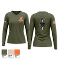TTECG R&S shop 12728084 Women's Long Sleeve V-neck Shirt - 1