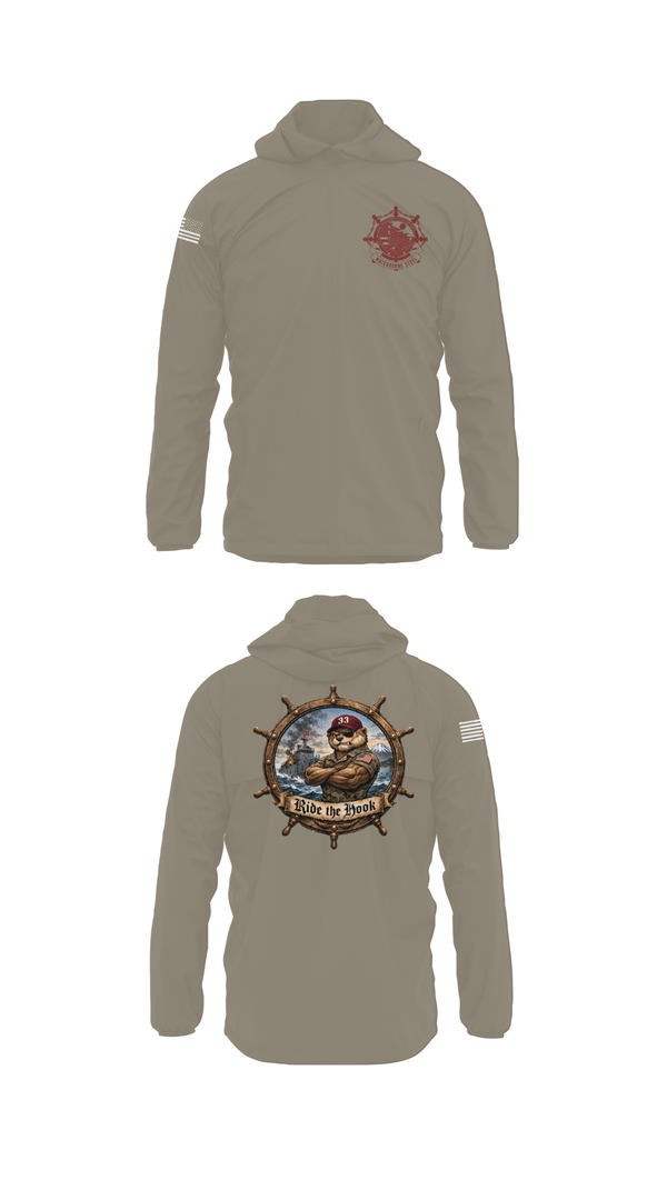 Windbreaker, Ride The Hook, Army, Teamtime, Team time, sublimation, custom sports apparel, team uniforms, spirit wear, spiritwear, sports uniforms, custom shirts, team store, custom team store, fundraiser sports, apparel fundraiser