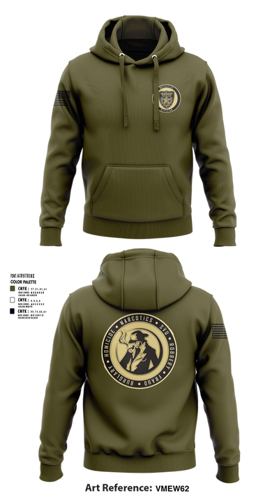 Baker County Detective Division 29625423 Hoodie - 101