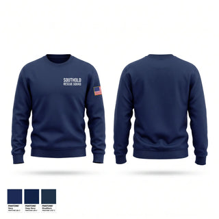 Crew Neck Sweatshirt, Southold Rescue Squad, EMS/EMT, Teamtime, Team time, sublimation, custom sports apparel, team uniforms, spirit wear, spiritwear, sports uniforms, custom shirts, team store, custom team store, fundraiser sports, apparel fundraiser