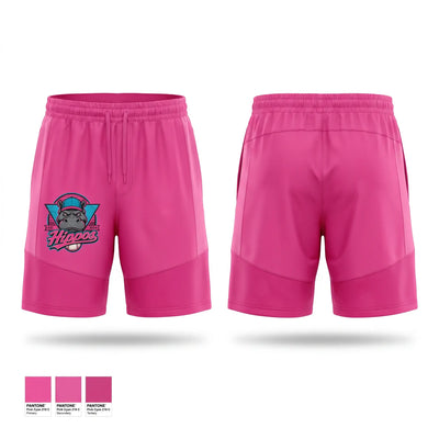 Lone star hippos Athletic Shorts With Pockets - 1