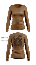 410th Contracting Support Brigade Women's Long Sleeve V-neck Shirt - 15