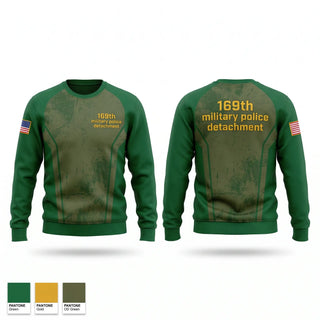 Crew Neck Sweatshirt, 169th military police detachment, Army, Teamtime, Team time, sublimation, custom sports apparel, team uniforms, spirit wear, spiritwear, sports uniforms, custom shirts, team store, custom team store, fundraiser sports, apparel fundraiser