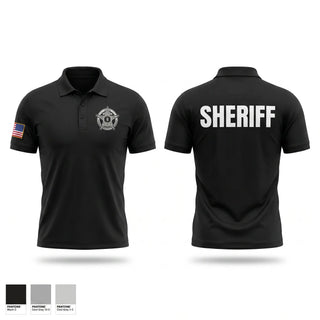 Short Sleeve Performance Polo, Lewis county sheriff, Police, Teamtime, Team time, sublimation, custom sports apparel, team uniforms, spirit wear, spiritwear, sports uniforms, custom shirts, team store, custom team store, fundraiser sports, apparel fundraiser