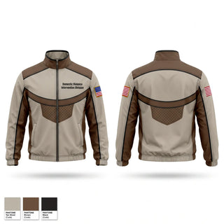 Windbreaker, Domestic Violence Intervention Division, Police, Teamtime, Team time, sublimation, custom sports apparel, team uniforms, spirit wear, spiritwear, sports uniforms, custom shirts, team store, custom team store, fundraiser sports, apparel fundraiser
