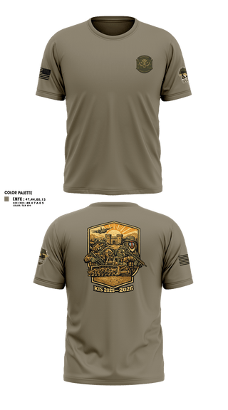 Short Sleeve Performance Shirt, 180th ESC Kismayo, Army, Teamtime, Team time, sublimation, custom sports apparel, team uniforms, spirit wear, spiritwear, sports uniforms, custom shirts, team store, custom team store, fundraiser sports, apparel fundraiser