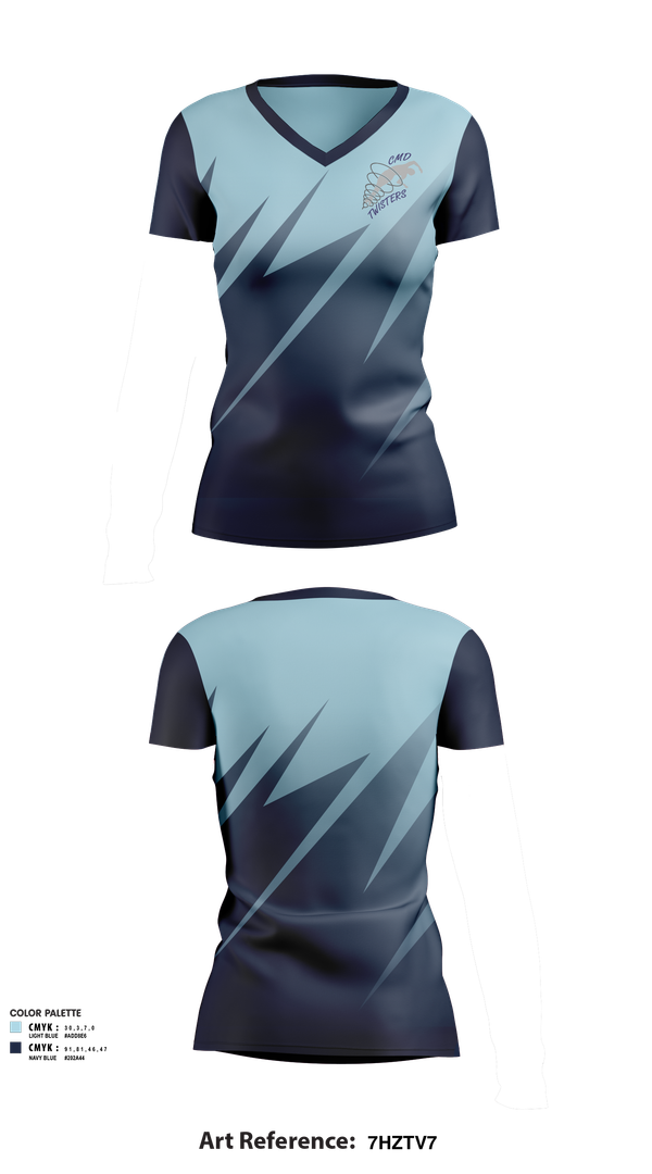 Womens Short Sleeve Vneck Shirt, Central Mass Diving, Spirit Store, Teamtime, Team time, sublimation, custom sports apparel, team uniforms, spirit wear, spiritwear, sports uniforms, custom shirts, team store, custom team store, fundraiser sports, apparel fundraiser