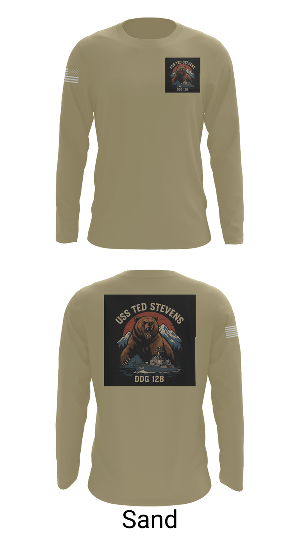Long Sleeve Performance Shirt, TED STEVENS, , Teamtime, Team time, sublimation, custom sports apparel, team uniforms, spirit wear, spiritwear, sports uniforms, custom shirts, team store, custom team store, fundraiser sports, apparel fundraiser