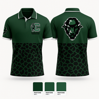 Short Sleeve Performance Polo, Carlisle Thundering Herd, , Teamtime, Team time, sublimation, custom sports apparel, team uniforms, spirit wear, spiritwear, sports uniforms, custom shirts, team store, custom team store, fundraiser sports, apparel fundraiser