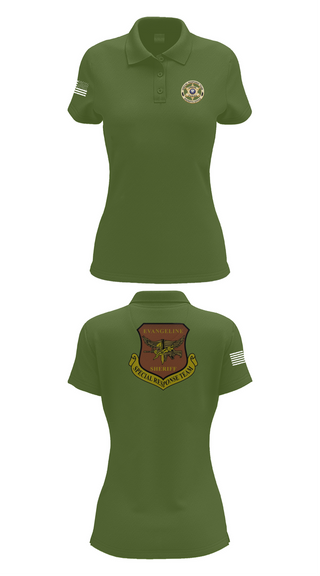 Womens Short Sleeve Performance Polo, Evangeline Parish Sheriffs Office S.R.T, Police, Teamtime, Team time, sublimation, custom sports apparel, team uniforms, spirit wear, spiritwear, sports uniforms, custom shirts, team store, custom team store, fundraiser sports, apparel fundraiser