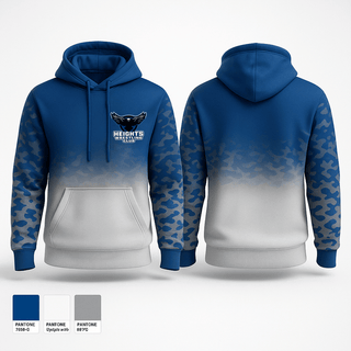 Hoodie, Heights wrestling club, Wrestling, Teamtime, Team time, sublimation, custom sports apparel, team uniforms, spirit wear, spiritwear, sports uniforms, custom shirts, team store, custom team store, fundraiser sports, apparel fundraiser