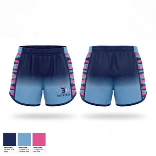 Womens Shorts, GBG, Baseball, Teamtime, Team time, sublimation, custom sports apparel, team uniforms, spirit wear, spiritwear, sports uniforms, custom shirts, team store, custom team store, fundraiser sports, apparel fundraiser