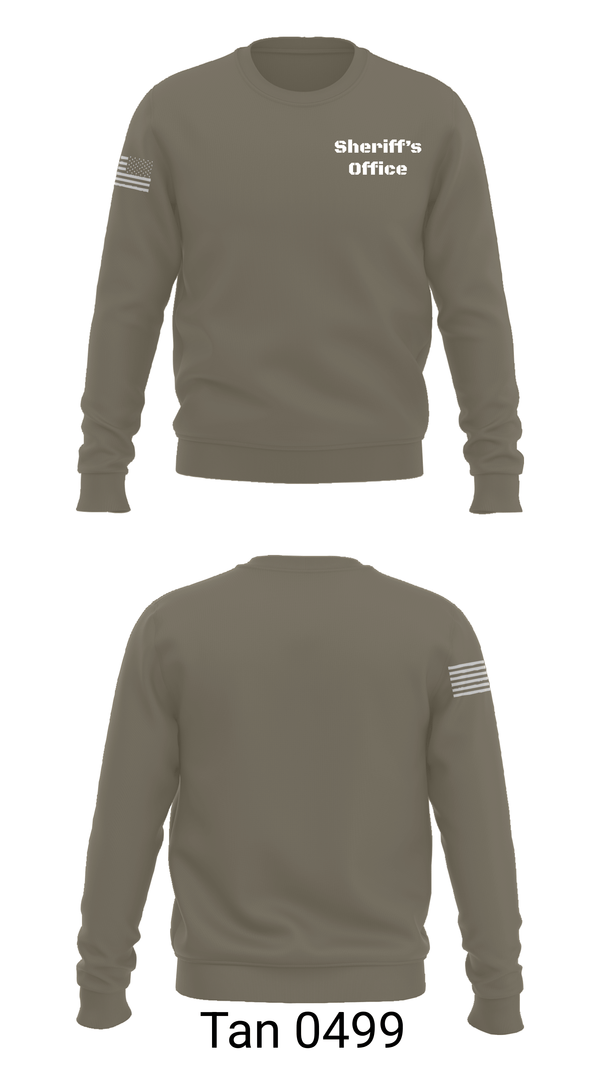 Crew Neck Sweatshirt, Sheriff’s Office, Police, Teamtime, Team time, sublimation, custom sports apparel, team uniforms, spirit wear, spiritwear, sports uniforms, custom shirts, team store, custom team store, fundraiser sports, apparel fundraiser