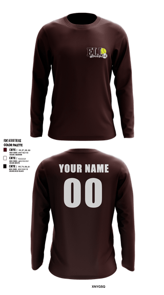 Long Sleeve Performance Shirt, Elko Little League, Baseball, Teamtime, Team time, sublimation, custom sports apparel, team uniforms, spirit wear, spiritwear, sports uniforms, custom shirts, team store, custom team store, fundraiser sports, apparel fundraiser