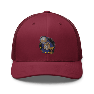 Police Department Academy 4041220 Retro Trucker Hat | Yupoong 6606