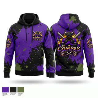 Hoodie, Los Compas, Softball, Teamtime, Team time, sublimation, custom sports apparel, team uniforms, spirit wear, spiritwear, sports uniforms, custom shirts, team store, custom team store, fundraiser sports, apparel fundraiser