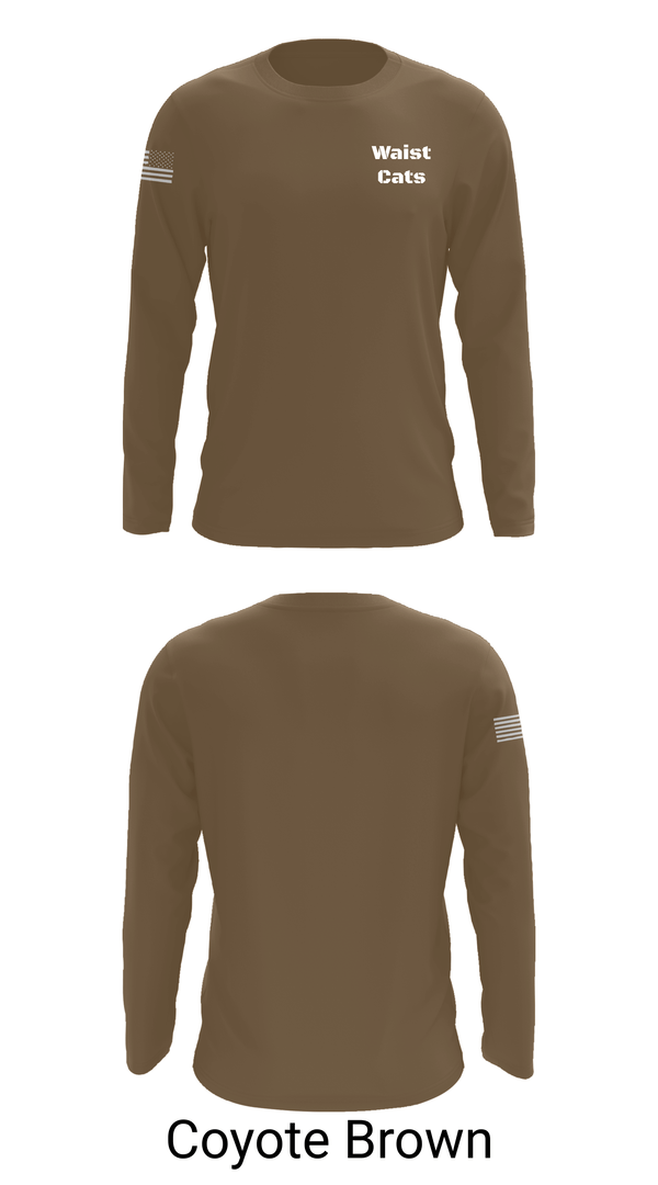 Long Sleeve Performance Shirt, Waist Cats, , Teamtime, Team time, sublimation, custom sports apparel, team uniforms, spirit wear, spiritwear, sports uniforms, custom shirts, team store, custom team store, fundraiser sports, apparel fundraiser
