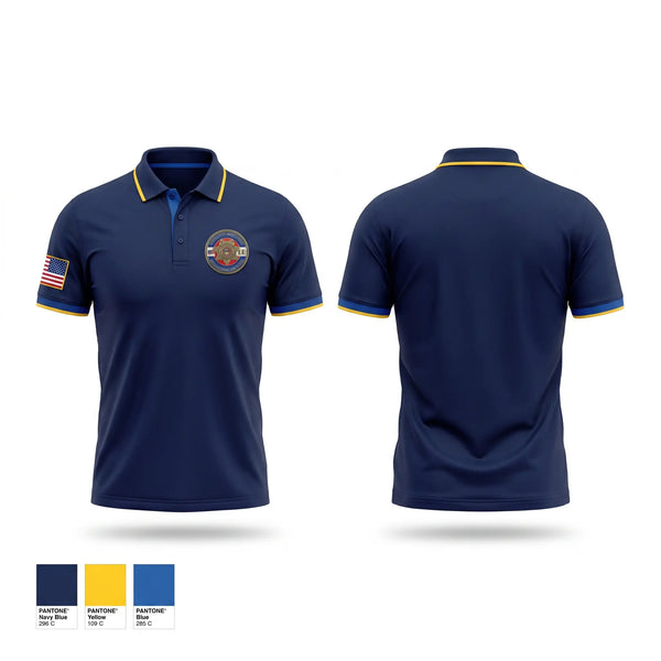 Short Sleeve Performance Polo, Douglas County Sheriff’s Office SRO Unit, Police, Teamtime, Team time, sublimation, custom sports apparel, team uniforms, spirit wear, spiritwear, sports uniforms, custom shirts, team store, custom team store, fundraiser sports, apparel fundraiser