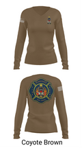 Guernsey Fire & Rescue 73903813 Women's Long Sleeve V-neck Shirt - 17