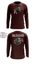 LA Medical Recruiting Company  Long Sleeve Performance Shirt - 5