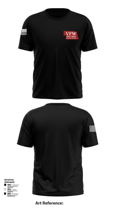 VFW Post 10648 14748257 Short Sleeve Performance Shirt - 108 (1)