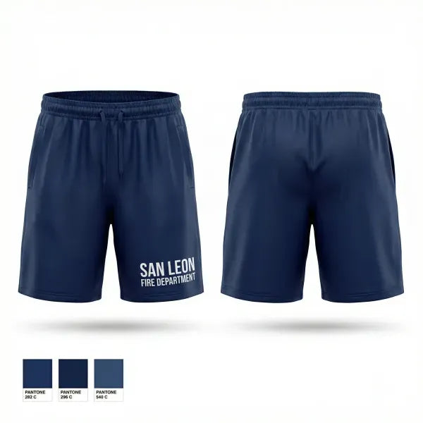 Athletic Shorts With Pockets, San Leon Fire Department, Fire Department, Teamtime, Team time, sublimation, custom sports apparel, team uniforms, spirit wear, spiritwear, sports uniforms, custom shirts, team store, custom team store, fundraiser sports, apparel fundraiser