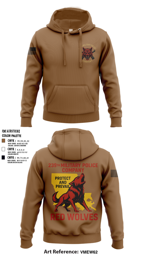 Hoodie, 239th Military Police Company, National Guard, Teamtime, Team time, sublimation, custom sports apparel, team uniforms, spirit wear, spiritwear, sports uniforms, custom shirts, team store, custom team store, fundraiser sports, apparel fundraiser