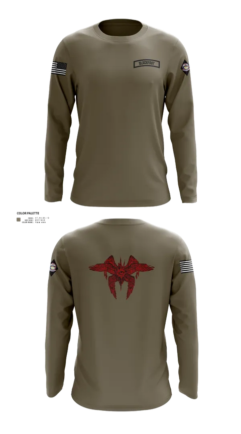 Long Sleeve Performance Shirt, Blackfoot 2nd platoon, , Teamtime, Team time, sublimation, custom sports apparel, team uniforms, spirit wear, spiritwear, sports uniforms, custom shirts, team store, custom team store, fundraiser sports, apparel fundraiser