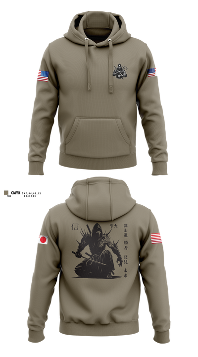USANEC- Camp Zama, 78th Signal Battalion 94772078 Hoodie - 3