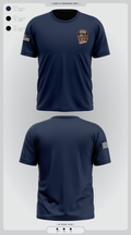 Holly Springs Police Department 98062280 Old School Cotton Feel Shirt - 1