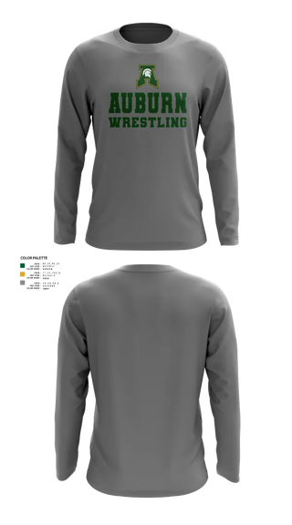 Long Sleeve Performance Shirt, Auburn Trojan Wrestling, Wrestling, Teamtime, Team time, sublimation, custom sports apparel, team uniforms, spirit wear, spiritwear, sports uniforms, custom shirts, team store, custom team store, fundraiser sports, apparel fundraiser