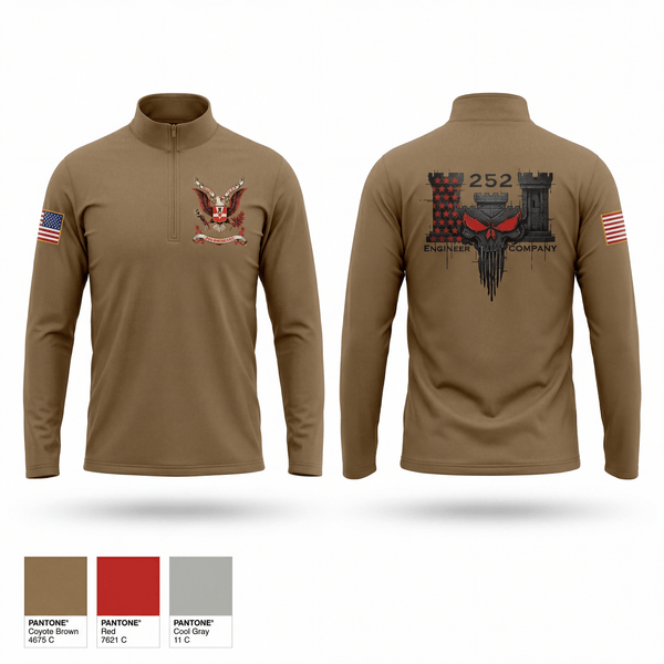Windbreaker, 252 ENG CO, National Guard, Teamtime, Team time, sublimation, custom sports apparel, team uniforms, spirit wear, spiritwear, sports uniforms, custom shirts, team store, custom team store, fundraiser sports, apparel fundraiser