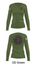 125th Tactical Aircraft Maintenance SQ 70898638 Women's Long Sleeve V-neck Shirt - 54