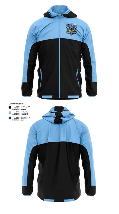 Clarksville Lady Panters 58044554 Windbreaker - 2