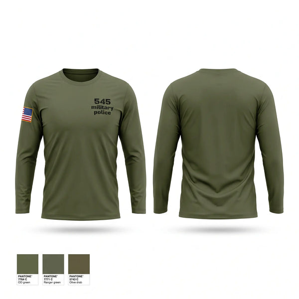 Long Sleeve Performance Shirt, 545 military police, Army, Teamtime, Team time, sublimation, custom sports apparel, team uniforms, spirit wear, spiritwear, sports uniforms, custom shirts, team store, custom team store, fundraiser sports, apparel fundraiser