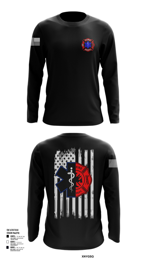 Long Sleeve Performance Shirt, Station 31, Fire Department, Teamtime, Team time, sublimation, custom sports apparel, team uniforms, spirit wear, spiritwear, sports uniforms, custom shirts, team store, custom team store, fundraiser sports, apparel fundraiser