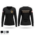 RCSO BACKSEATERS Women's Long Sleeve V-neck Shirt - 1