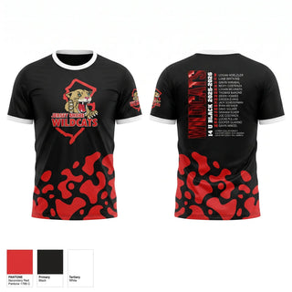 Soft Poly Tee Cotton Like Feel, Keystone Wildcats, Softball, Teamtime, Team time, sublimation, custom sports apparel, team uniforms, spirit wear, spiritwear, sports uniforms, custom shirts, team store, custom team store, fundraiser sports, apparel fundraiser