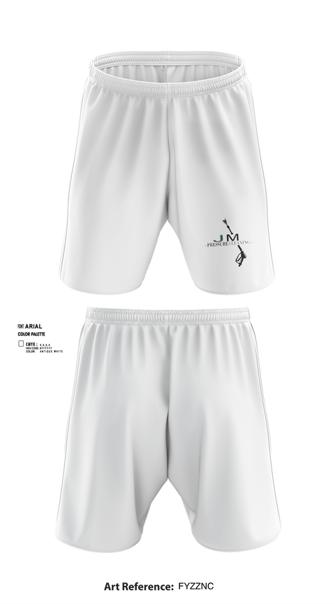 Athletic Shorts With Pockets, JM Pressure CleaningJM Pressure Cleaning, , Teamtime, Team time, sublimation, custom sports apparel, team uniforms, spirit wear, spiritwear, sports uniforms, custom shirts, team store, custom team store, fundraiser sports, apparel fundraiser