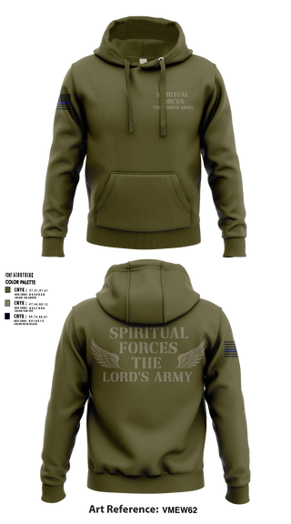 Hoodie, Spiritual Forces The Lords Army, Army, Teamtime, Team time, sublimation, custom sports apparel, team uniforms, spirit wear, spiritwear, sports uniforms, custom shirts, team store, custom team store, fundraiser sports, apparel fundraiser