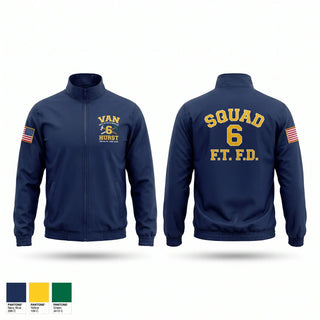 Windbreaker, Van Fire Department, Fire Department, Teamtime, Team time, sublimation, custom sports apparel, team uniforms, spirit wear, spiritwear, sports uniforms, custom shirts, team store, custom team store, fundraiser sports, apparel fundraiser